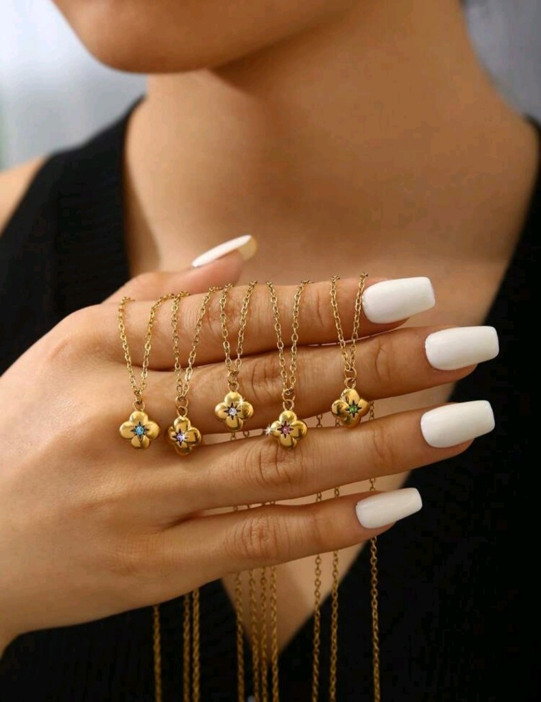 Collar Trébol de 4 Hojas