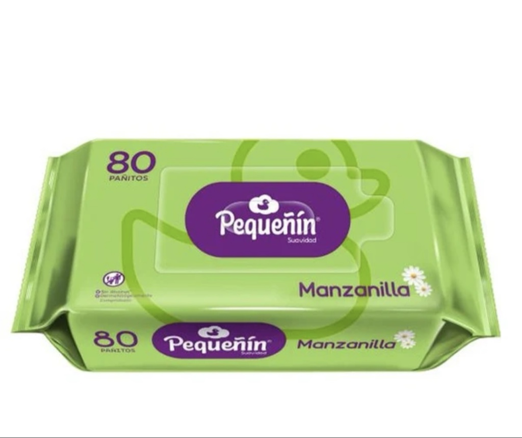 Toallas humedas pequeñin manzanillax80