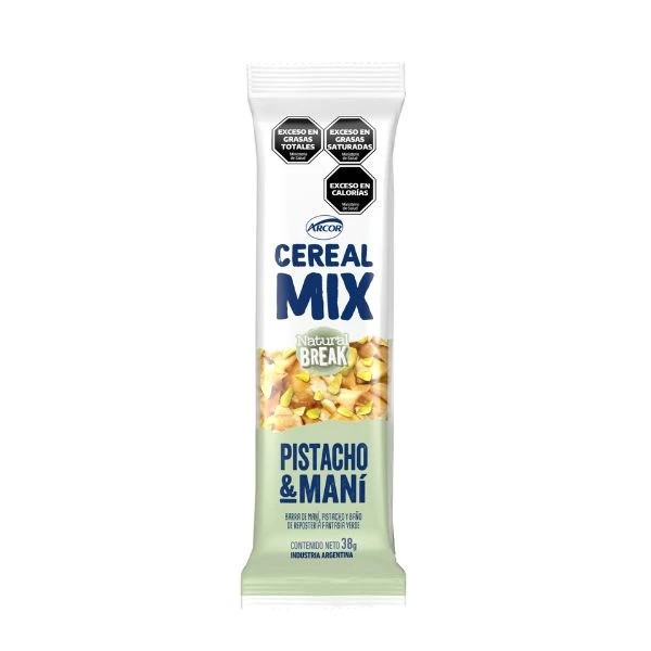 3424 CEREAL MIX PISTACHO Y MANI *38 G