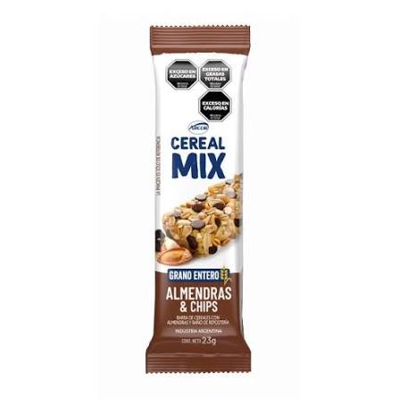 6525 CEREAL MIX ALMENDRAS Y CHIPS CHOCOLATE  *23 G