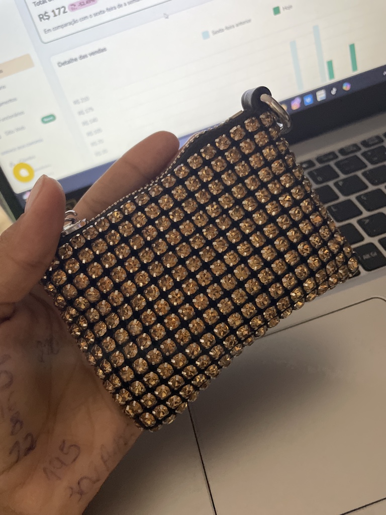 Micro bag strass