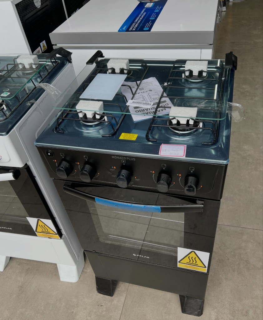 Fogão Atlas 4 bocas com acendimento Automatico