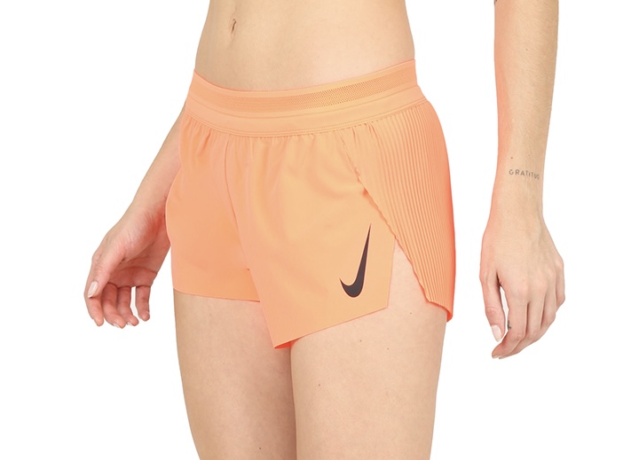 Pantaloneta naranja con prenses New
