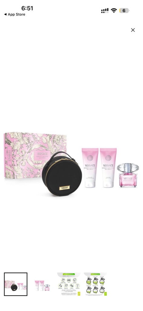 Perfume versace kit