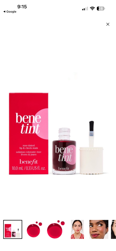 BENEFIT tinta para labios ( grande )