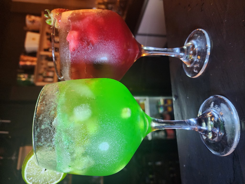 Soda de frutos Rojos