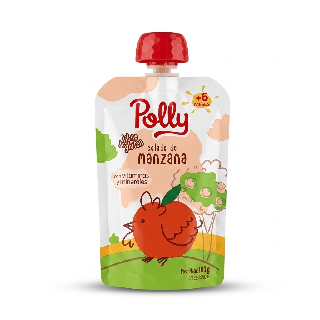 Compota polly manzana 100g