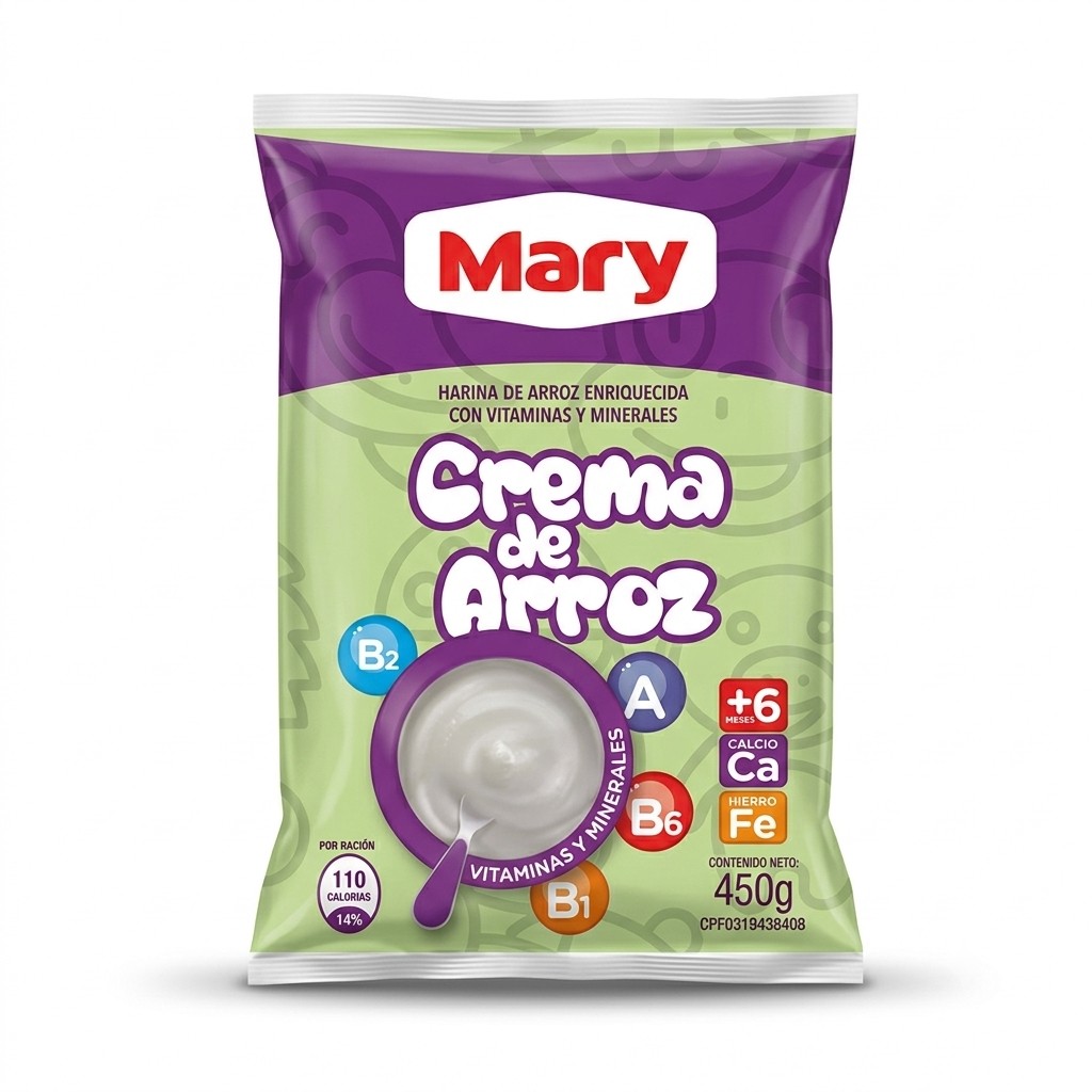 Crema de arroz Mary 450g