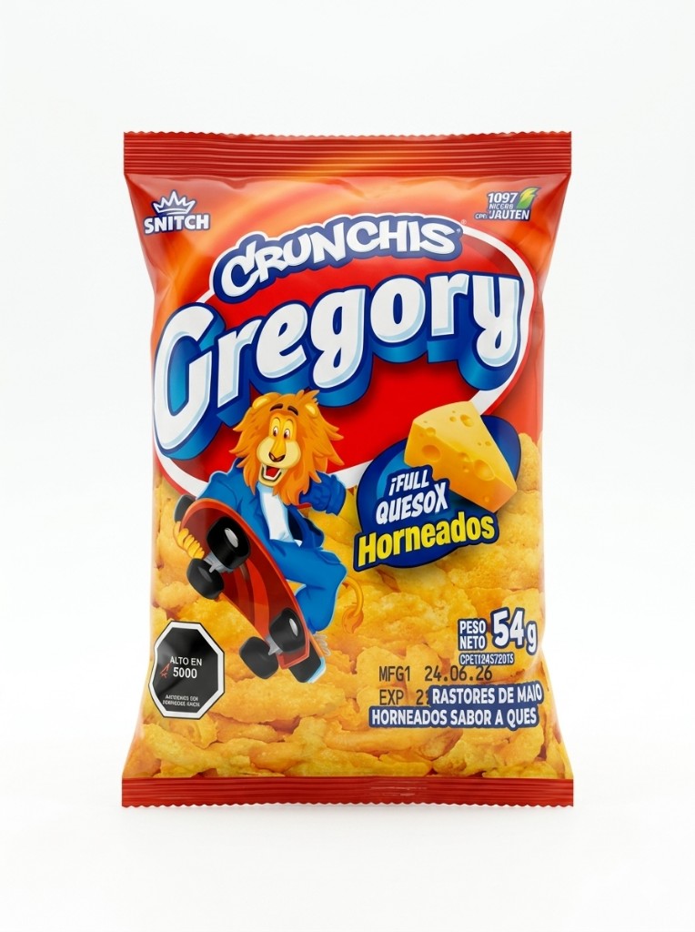 Crunchis Gregory 54g pepito