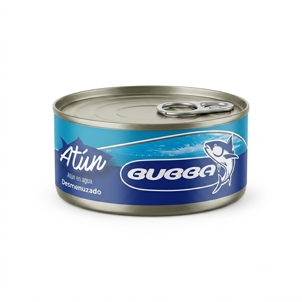 Atún en agua Desmenuzado Bubba 160 Gr