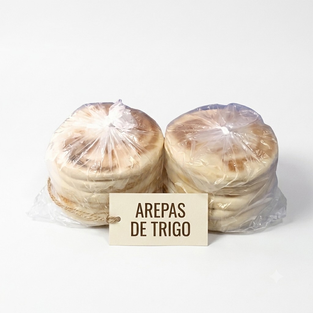 Arepas de trigo *5