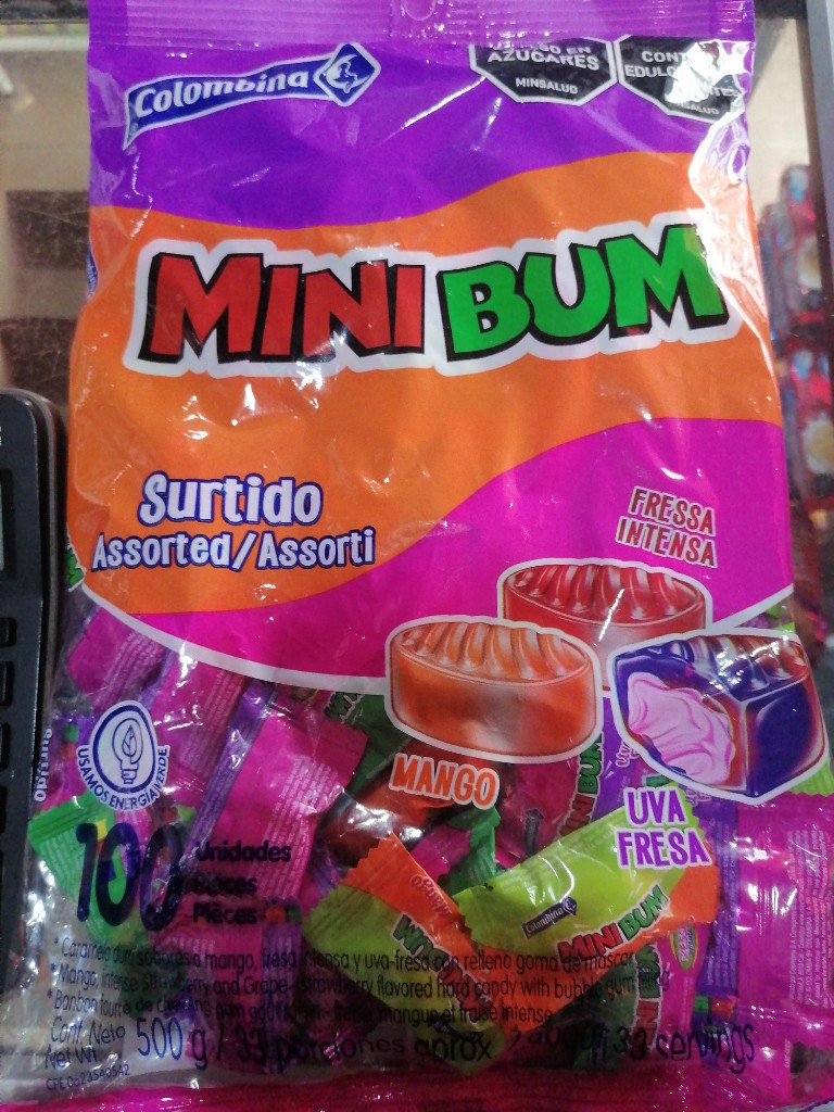 Caramelo mini bum