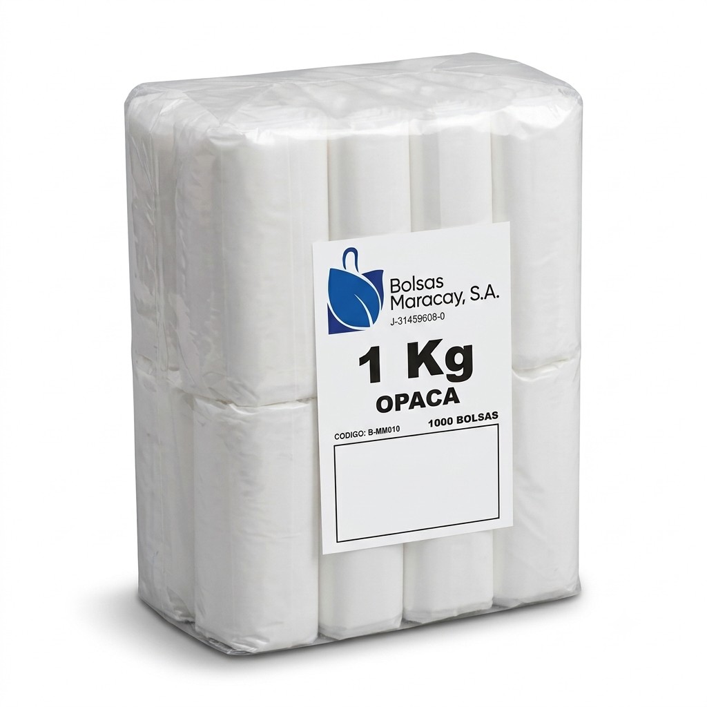 Bolsa opaca sin asa de 1 kg * 100.