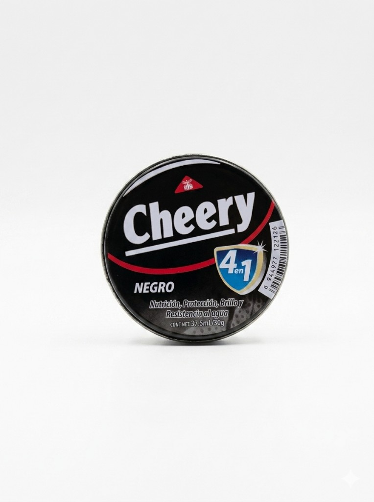 Betún Cherry super crema  30g NEGRO