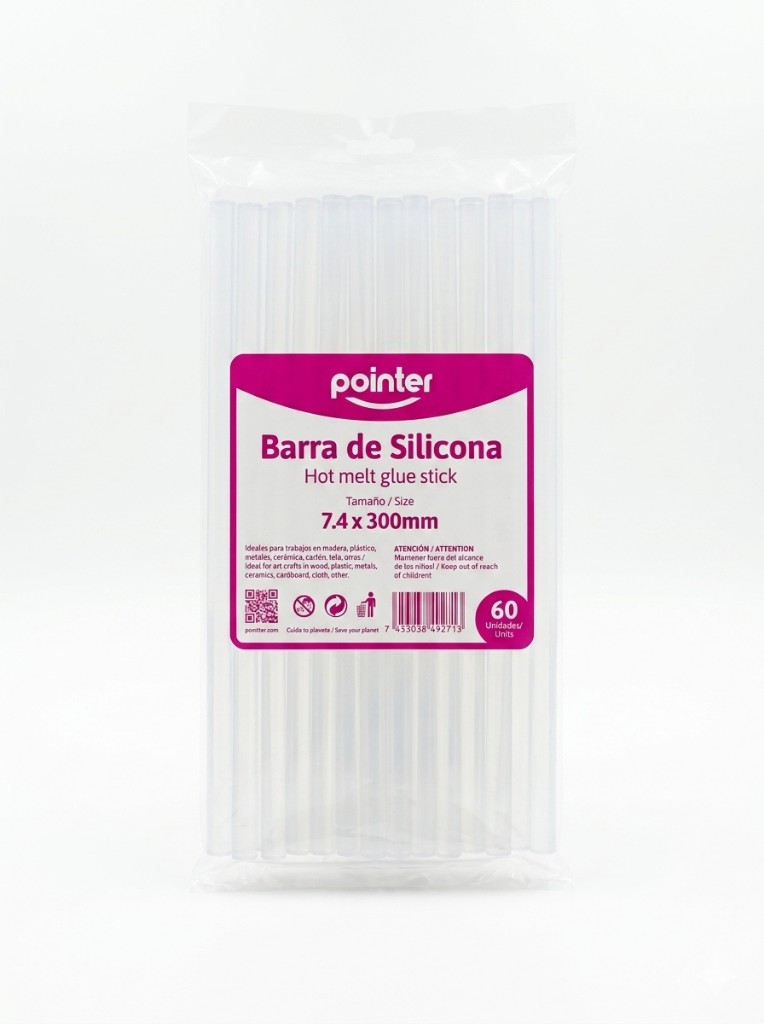 Barra de silicona pointer 7.4x300mm