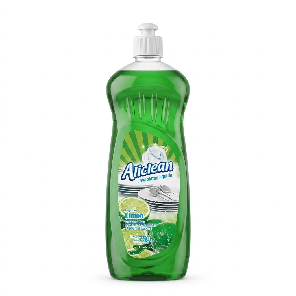 Aliclean lavaplatos limon 750ml