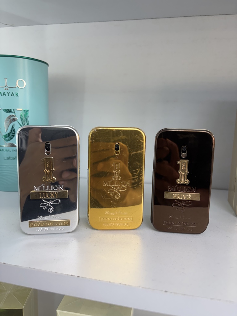Perfume set x3 One millón