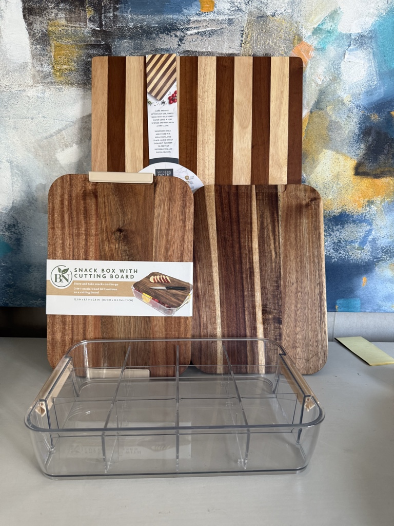 Caja para te o snack box con tabla