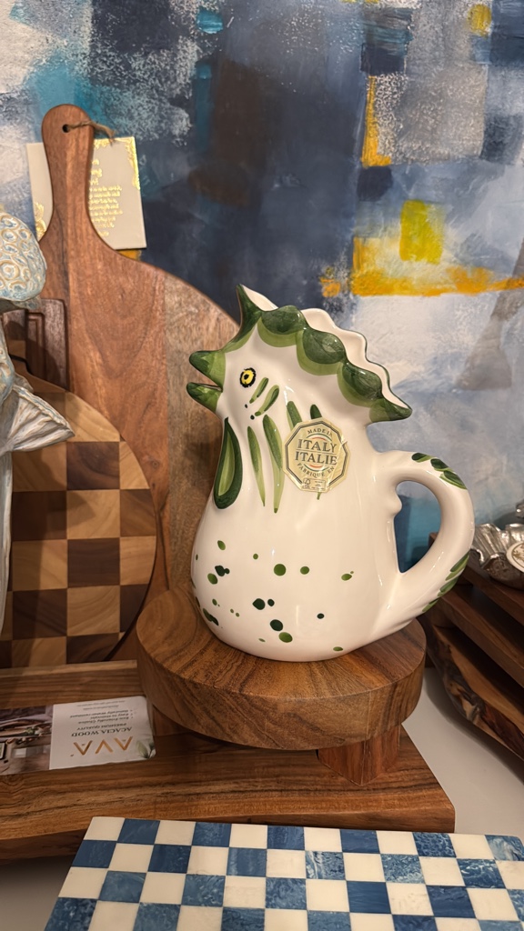 Jarra ceramica Italia verde