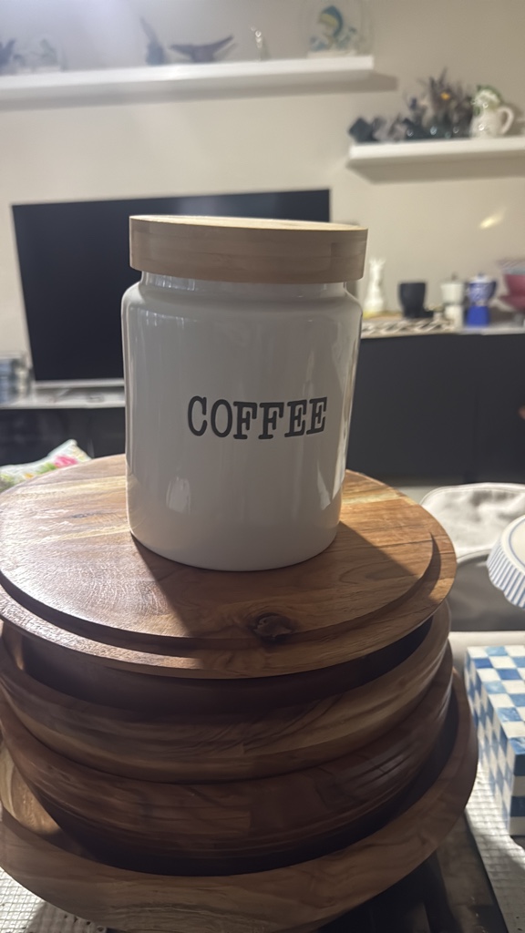 Coffee frasco blanco
