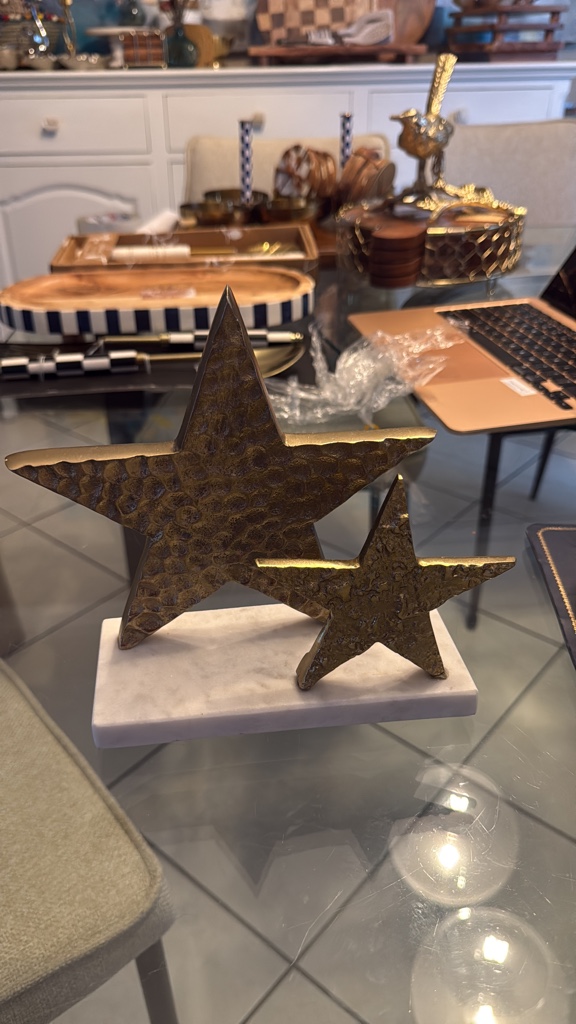 Servilletero decorativobronce