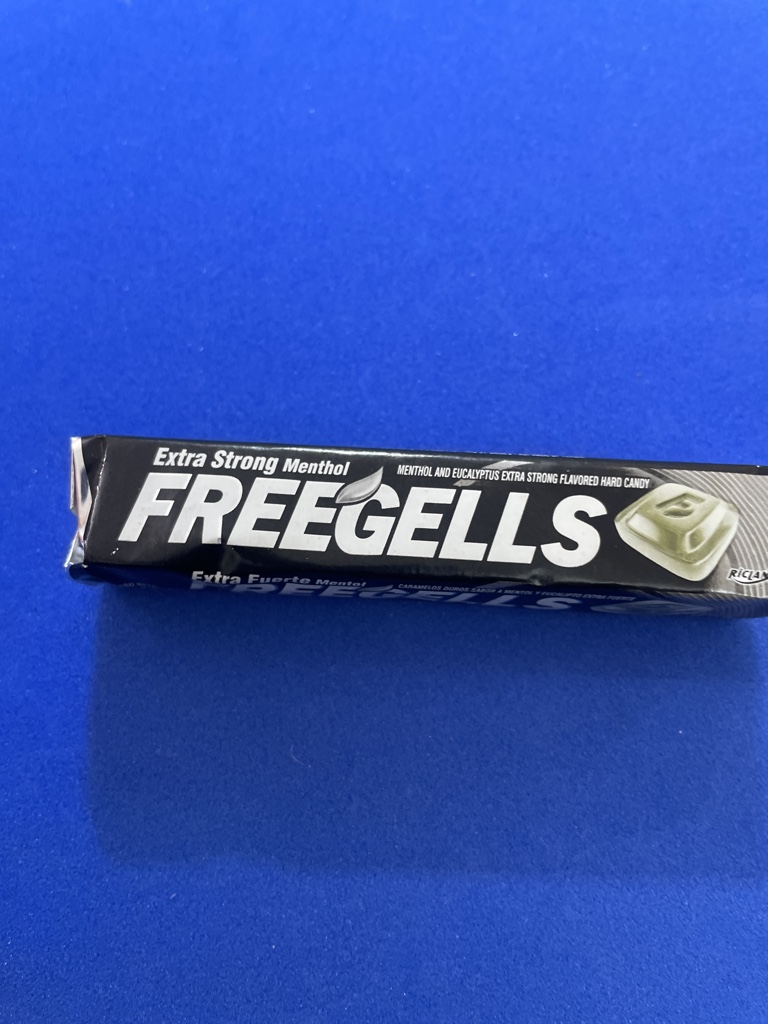 Freegells mentol extra fuerte