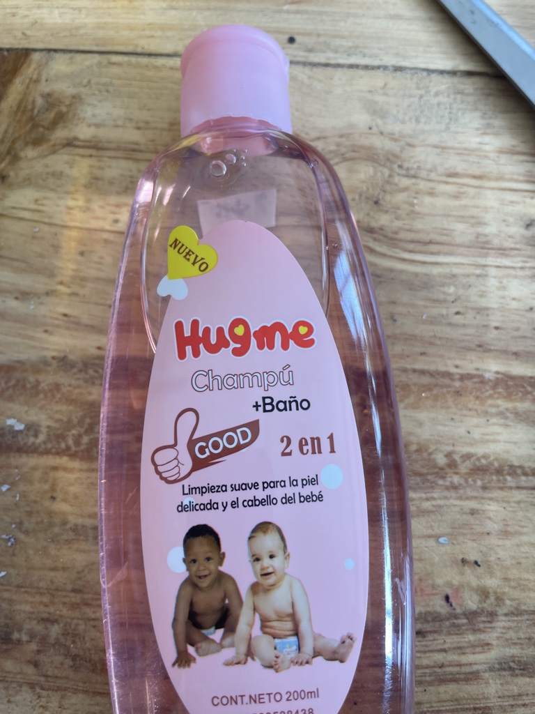 Hugme champú + baño 2 en 1