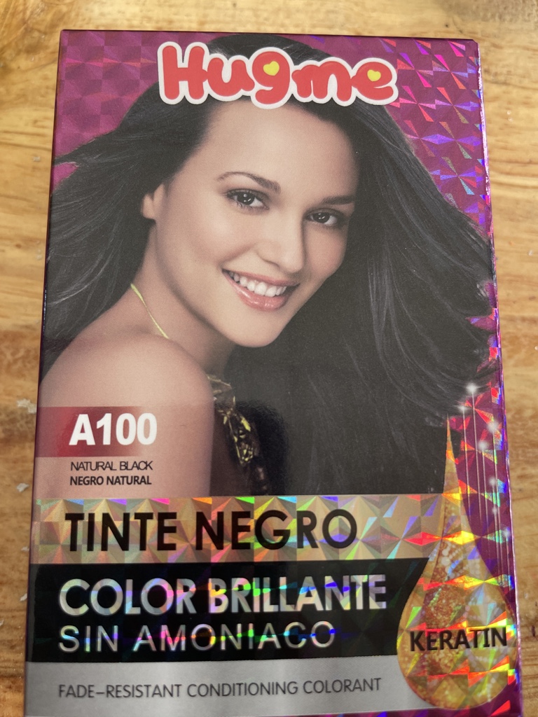 Tinte Hugme negro