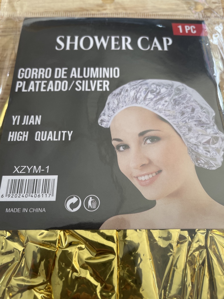 Yi Jian gorro aluminio plateado