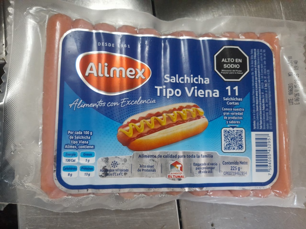 Alimex Salchicha Viena 225g