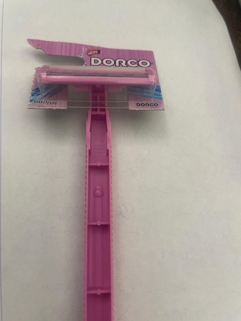 Dorco rastrillo rosado