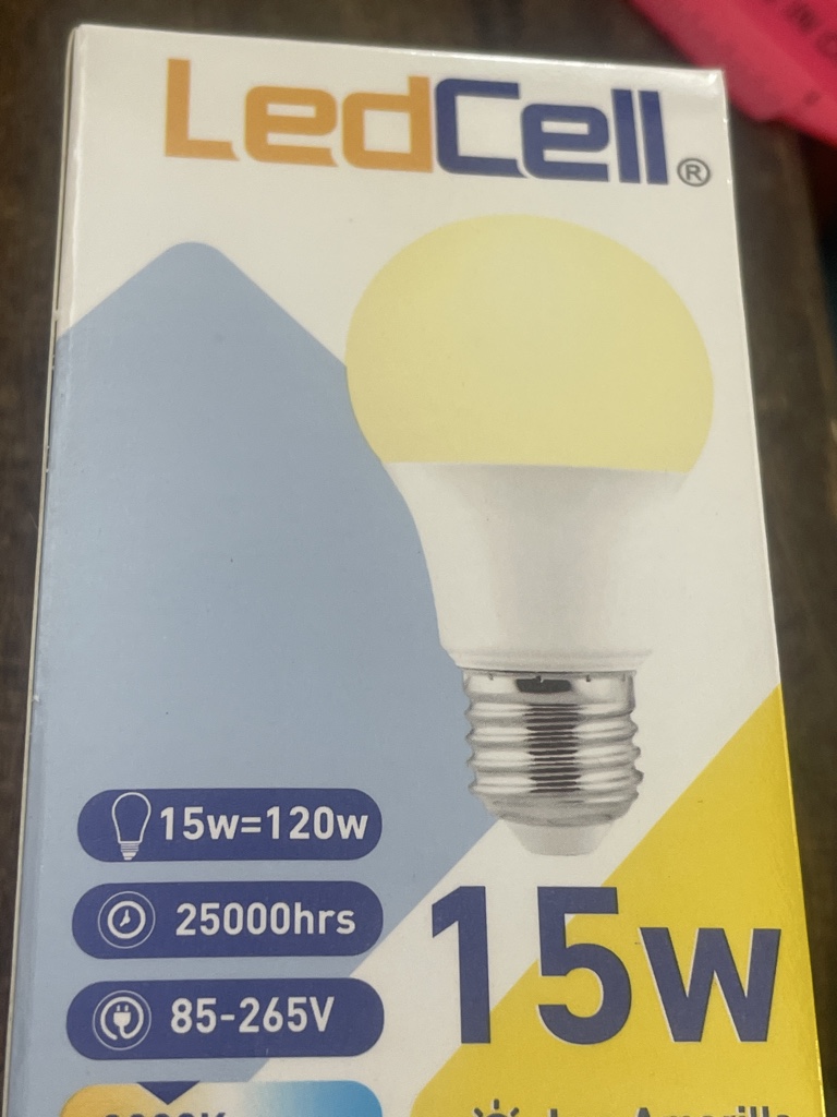 LedCell bombillo LED 15W
