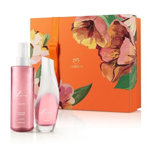 Natura - Luna Kit Com Body Splash Iluminador