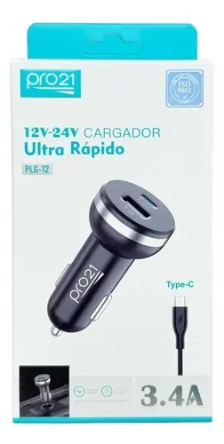 Cargador auto Pro 21 USB/C
