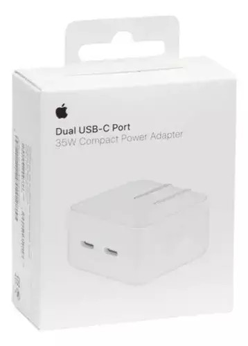 Cabezal cargador 2X USB-C 35W Apple