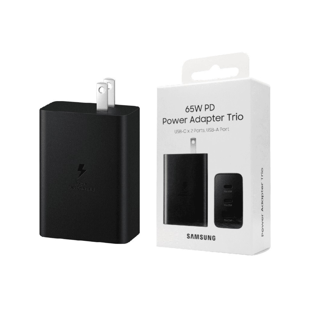 Cargador y cable Samsung 65W PD Tipo C/C