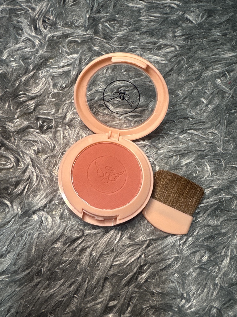 Blush rosado compacto