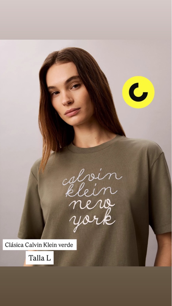 Calvin Klein franelas de dama