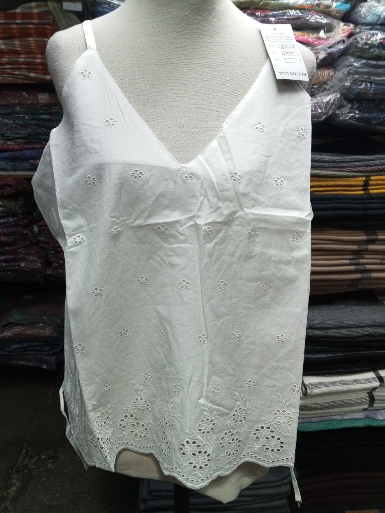 Bl126 Blusa sin manga