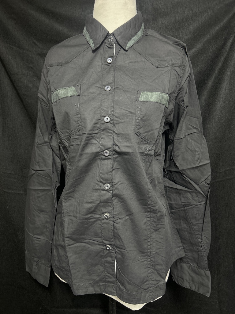 S077 Camisa Negra Pacífico Blue