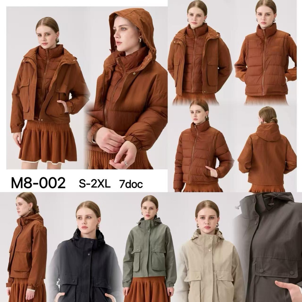 M8-002 Campera 3 en 1