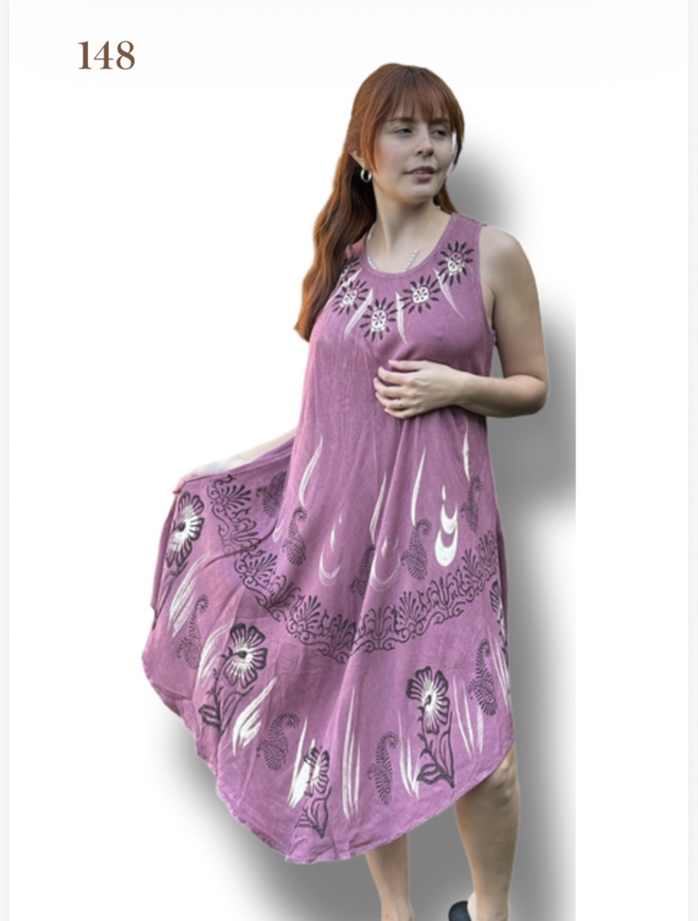 148 Vestido sin manga Umbrella