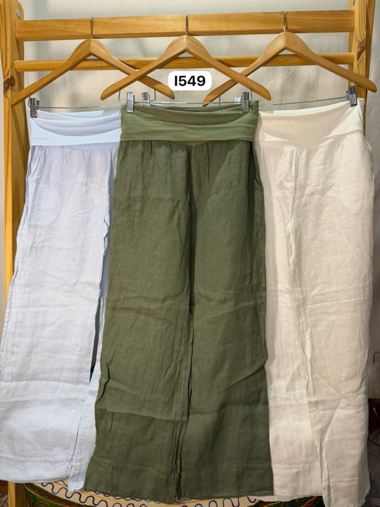 I549 Pantalón Lino (italiano)