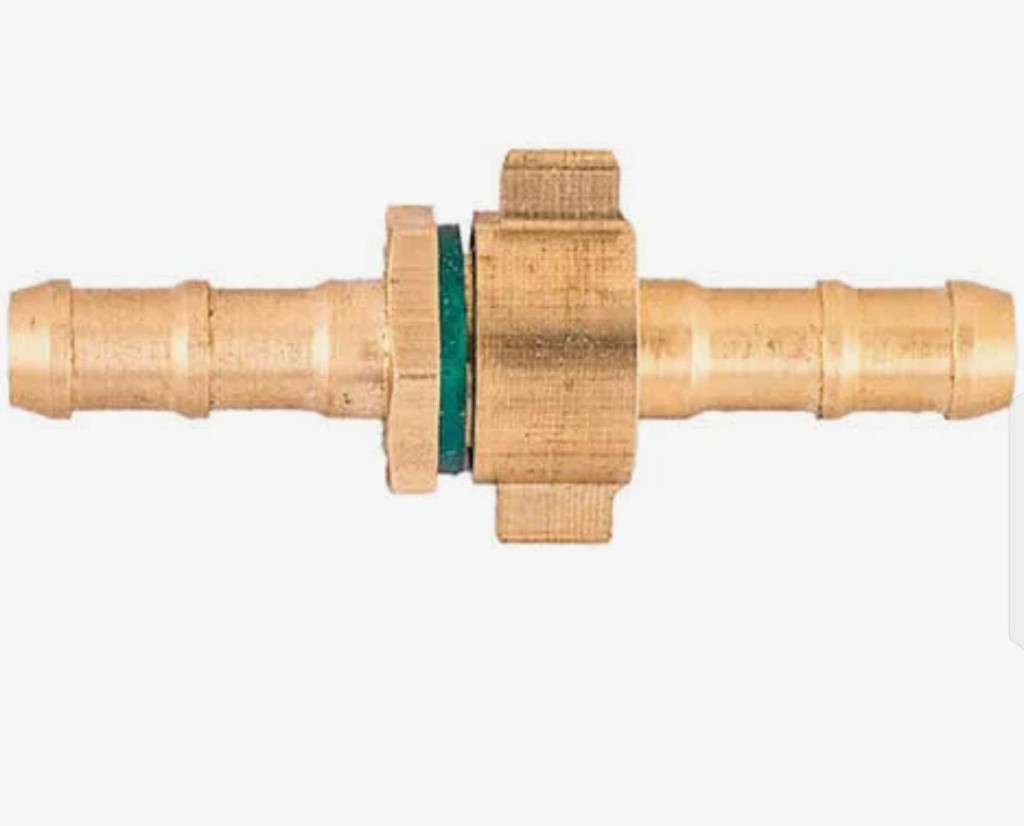 Conector en mariposa fumigadora