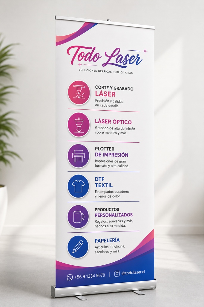 PENDÓN ROLLER 80x200cm