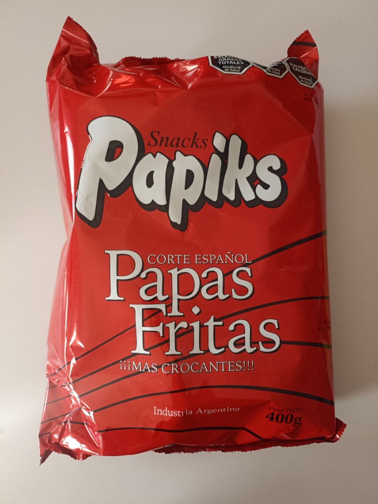 Papiks papas fritas corte español 400gr
