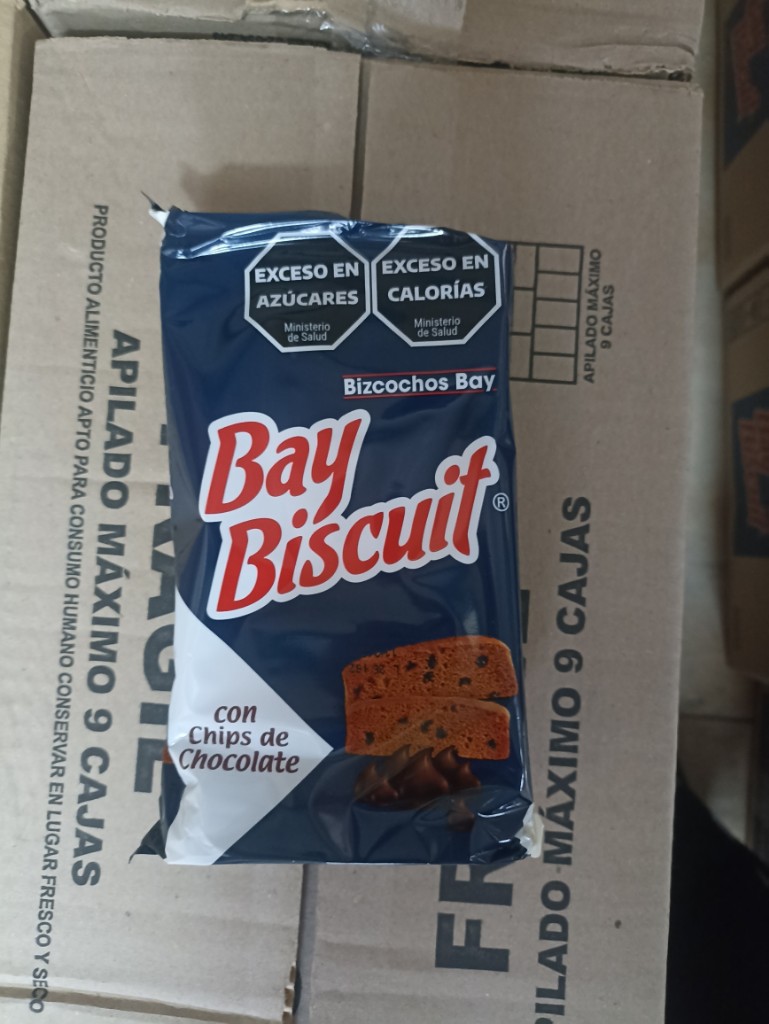 Bay biscuit c/ chips 144grx20