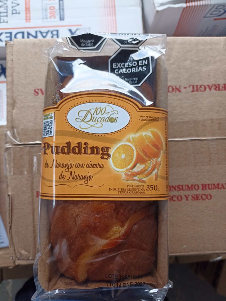 Pudding de naranja x350grx8