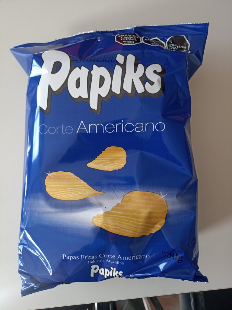 Papiks papas fritas corte americano 400gr