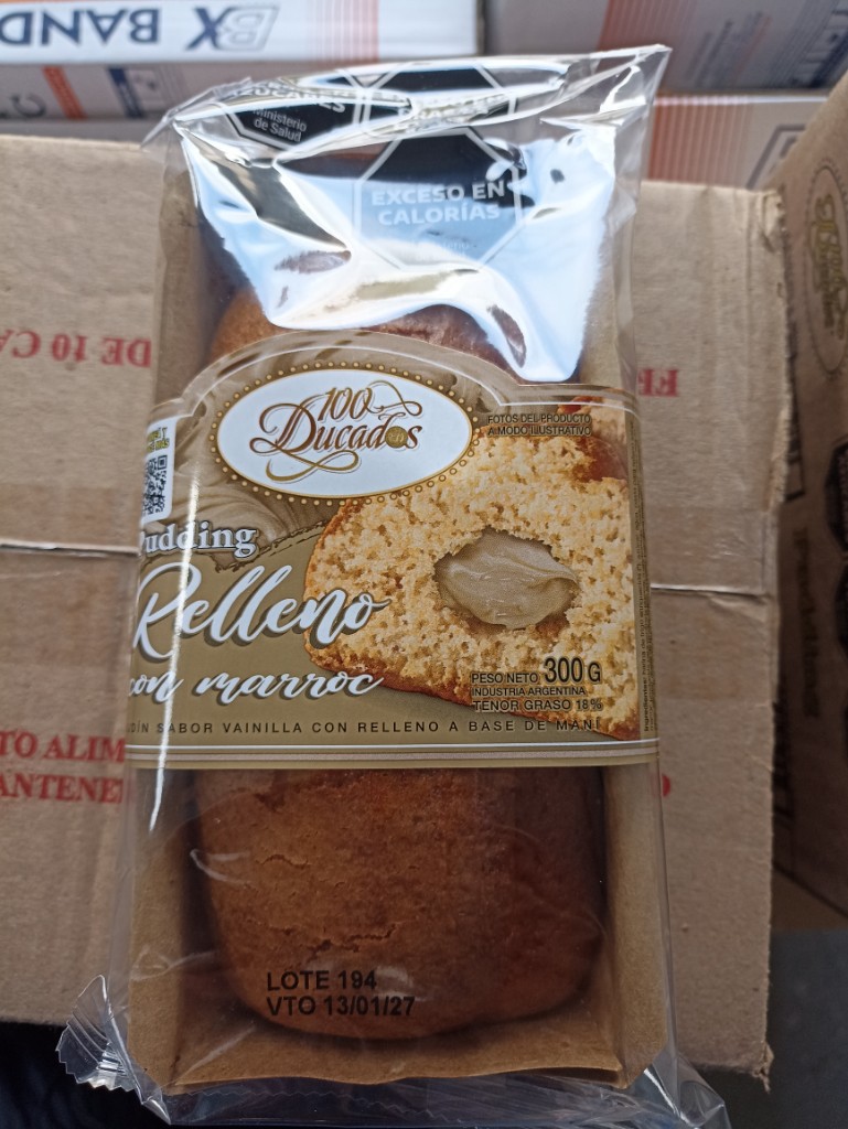 Pudding relleno c/ marroc 300gr